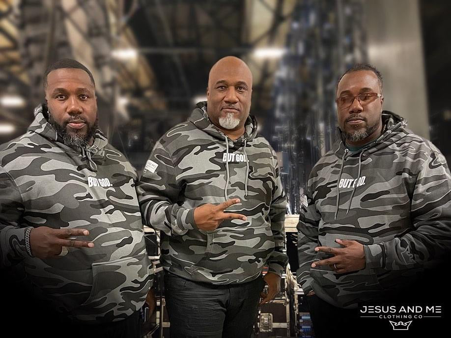 The JAM “BUT GOD” Camouflage Hoodie