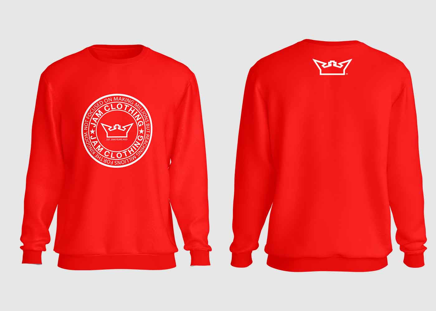 THE JAM CREST CREWNECK