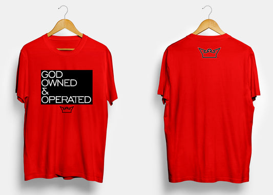 GOD OWNED & OPERATED TEE